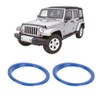 Pair of Exterior Turn Signal Light Ring Trim Fits for