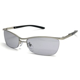 CYPHUS Metal Frame Sunglasses, Men's, Women's, Unisex, Casual, Fashion, UV Protection, UV Protection, light grey/silver