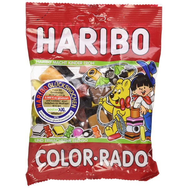 Haribo Color-Rado Gummi Candy / 200g / 7.1oz.