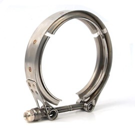 Elifecenter 3.5 Inch Exhaust V band Clamp 3-1/2" Stainless Steel V-Clamp for 3.5" OD Flange Kits