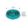 Outward Hound Medium Slow Feeder Bowl, Puzzle Maze for Fast