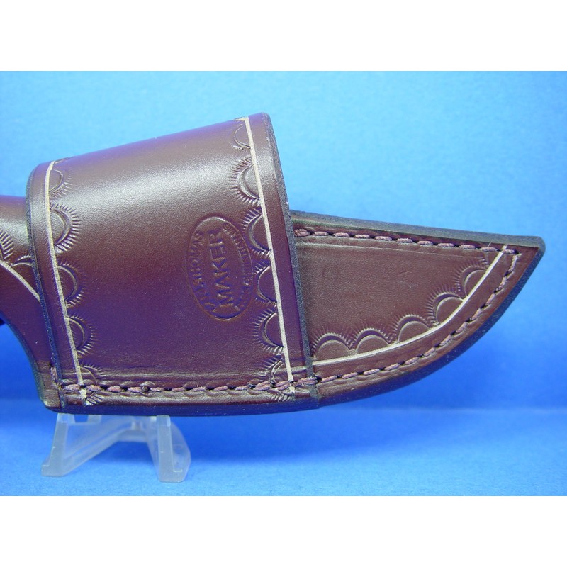 Custom Cross Draw Leather Knife Sheath for Schrade Old-timer sharp