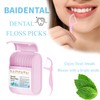 BAIDENTAL Portable Dental Floss Case 2 Box with 104 Count