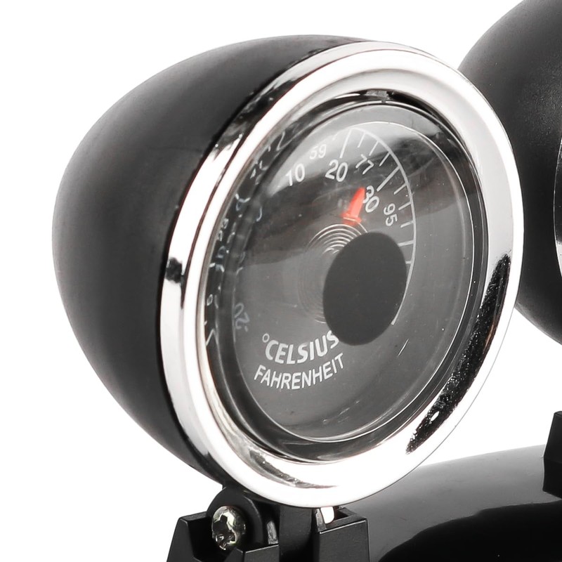VOANZO 2 in 1 Car Thermometer Compass Outdoor Vehicle Mounted