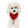 Petitebelle Plaid Fleece Puppy Dog Sweater (Red, X-Small)