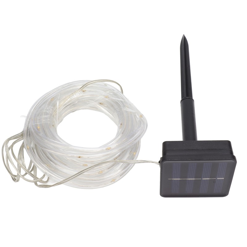 Solar Rope String Lights Waterproof High Brightness LED Solar String