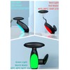 HEOUTY LED Bathroom Sink Faucet with Pull-Out Sprayer - 4