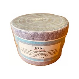 Fabric Freedom Jelly Rolls 20pcs 2.5'' by 42" 100% Quilting Cotton Blender Waffle Weave Precut Jelly Roll Fabric Strips for Quilting, Crafts, DIY Sewing, Patchwork