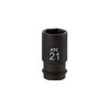 Kyoto Machine Tools (KTC) BP4M12TP 1/2 inch (12.7 mm) Impact Wrench Socket (Semi-Deep Thin) 0.5 inches (12 mm)