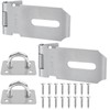 Pack of 2 3 Inch Padlock Hasp, 304 Stainless Steel