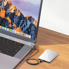 Hard Drive Data Transfer Cable | 5Gbps Speed External Hard Drive Cable,5TB Expansion Charging Cord Cable for Various Type C Devices