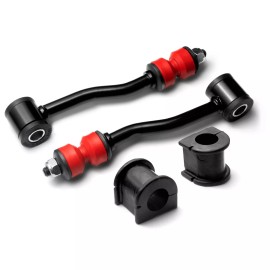 Jeep 4PC Front Sway Bar Links Jeep Cherokee, Comannche 1996-2001 24MM Bar USA Bushing