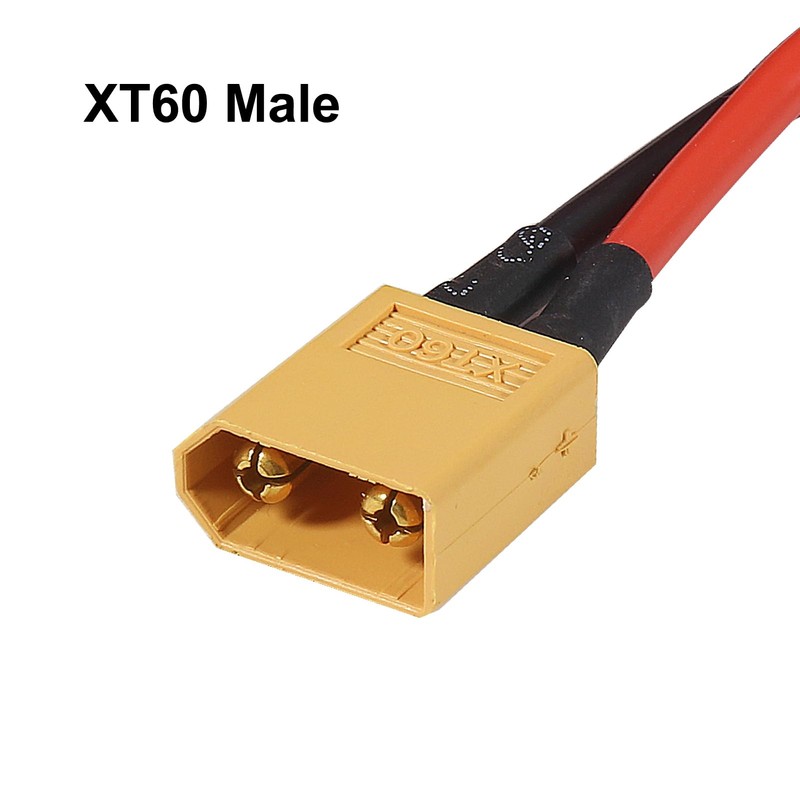 Coliao 2pcs XT60 Parallel Battery Connector 1 Female to 2