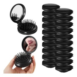 30pcs Espejos De Bolsillo Para Maquillaje Portátil Con Peine