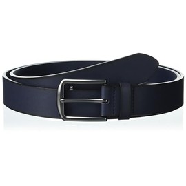 KM Legend mens Leather - Classic & Fashion for Work Business and CasualBelt, Crocodile Blue, 40