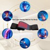 Portable Red Light Therapy Belt with Leather Material, 660nm +