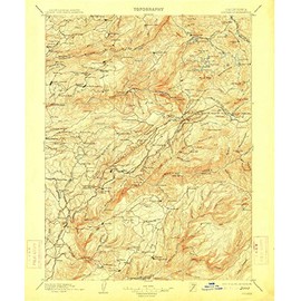 YellowMaps Colfax CA topo map, 1:125000 Scale, 30 X 30 Minute, Historical, 1902, Updated 1914, 19.9 x 16.6 in - Polypropylene