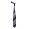 Nano Universe 668-5142202 Men's Washable Striped Necktie, 115 Saxophone