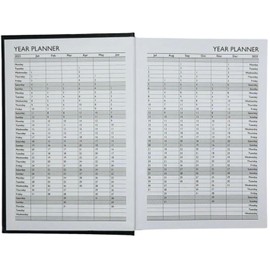 2025 Diary A4 | A5 | A6 Diary Week to View | Page A Day | Desk Diary | Hard Backed For Home And Office Use (A5 Week To View Blue)