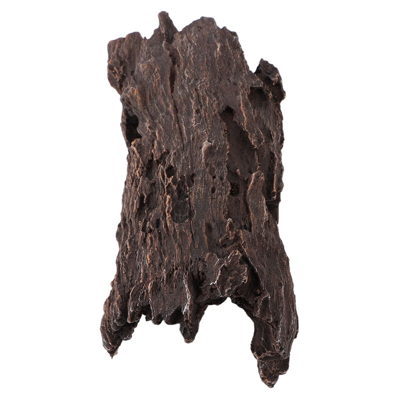 Resin Wood Aquarium Decorations Reptile Hollow Tree Trunk Cavern Bark