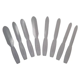 Albion Engineering 1058-G01 C.A.T. Spatula Set, Plastic, Pack of 8