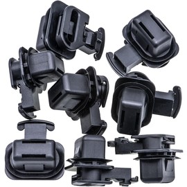 Rexka 8pcs Rear Seat Cushion Pad Clip 82137-SDA-003 for Honda Acura Accord, Accord Crosstour, Insight, RL, TL, TSX 82137SDA003