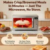 AHJ Microwave Grill Pan with Lid, Microwave Cooker Multi-Use for