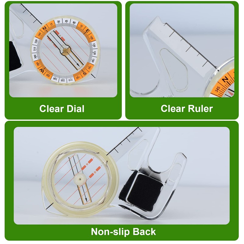 Orienteering Thumb Compass Basic Aim Elite Training Competition Race Compass