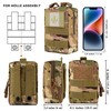 IronSeals 2 Pack MOLLE Pouch Multi-Purpose Tactical Compact Pack Water-Resistant