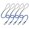 CYSKY 5 Pack Retractable Tool Lanyard with Aluminum Nut Lock
