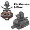 96985-3X000 Ambient Temperature Sensor with Connector Pigtail Harness - Compatible