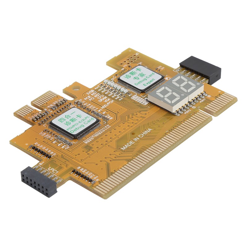 Desktop Diagnostic Card PCI PCIE 2LPC 4in1 Analyzer Motherboard 2Bit