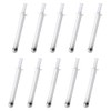10 PCS Vaginal Applicators Disposable Suppository Applicator Individually Packing Lube