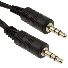 kenable 3.5mm 3.5 Jack to Audio Jack Sound Cable Lead PC MP3 2m [2 metres]