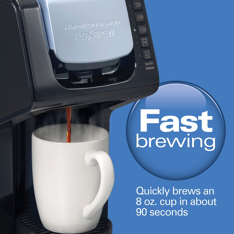 Hamilton Beach Gen 4 FlexBrew Single-Serve Hot & Iced Coffee