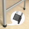 sourcingmap Furniture Angle Iron Foot Pads L Shaped Rubber Leg