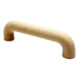 Waki Sangyo TW-306 Wooden Handle Interior Furniture Handle Picking Wood Grain 3.8 inches (96 mm)