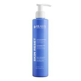Rilastil Skin Reset Latte Detergente, Detersione Delicata Idratante e Lenitiva, con Pantenolo, Estratto di Fiordaliso e Sodio Lattato, 200 ml