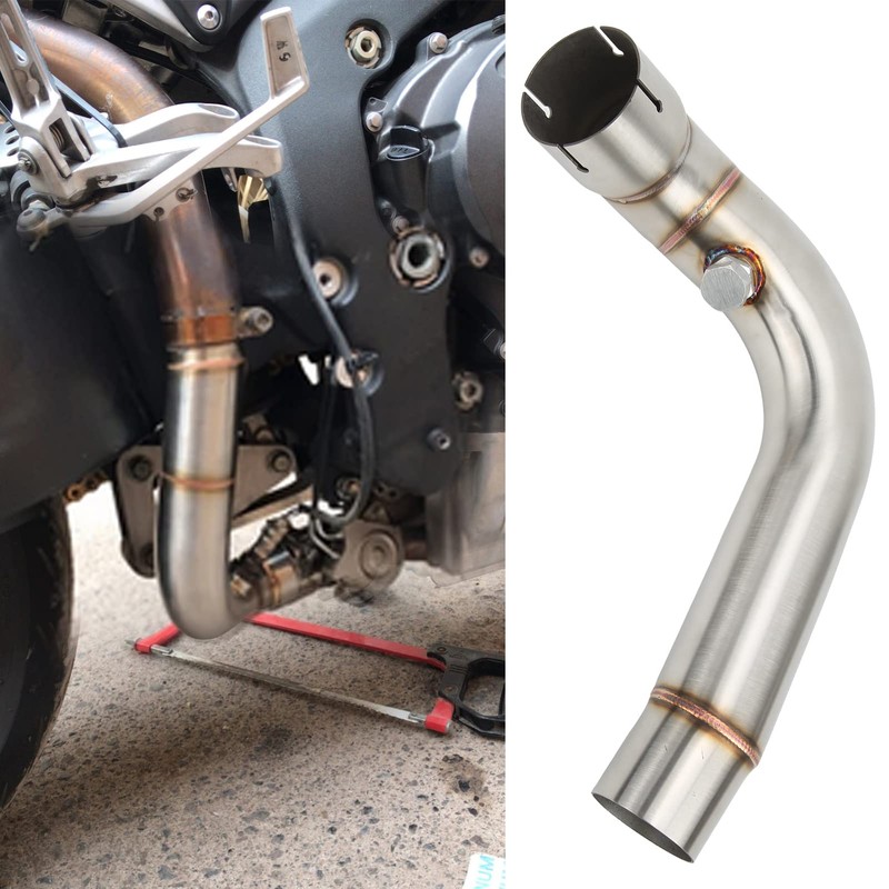 Aramox Motorcycle Modified Exhaust Pipe Middle Section For Honda Cbr600Rr