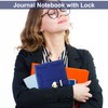 Girls Diary with Lock and Key, Cute Heart Shaped Lock