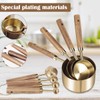 8Pcs Measure Cup and Spoon Set - Measurement Kitchen Accessories,