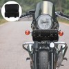 Holibanna Motorcycle Handlebar Bag Saddle Bag, Pu Leather Motorcycle Fork