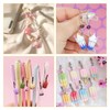 Craftdady - 54 colgantes de resina para hacer joyas