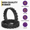 SATUY 4 Packs Tires Replacement for ROOMBA, Sweeping Robot Wheels