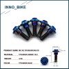 Arashi 10PCS Front Brake Rotors Mounting Bolts For Yamaha YZF