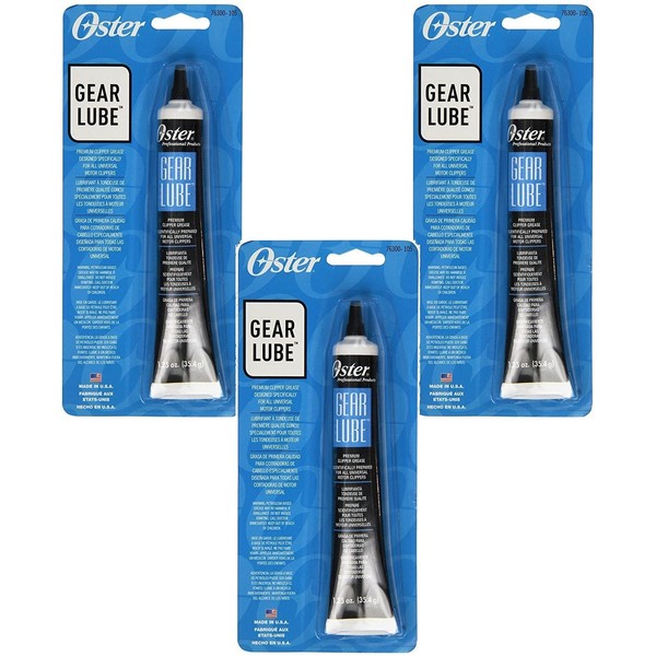 Oster Gear Lube Electric Clipper Grease - 1.25 oz (3 Pack)
