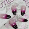 Magnetic gradient handmade nail tip - Stiletto M / 마그네틱