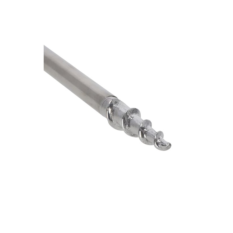 Rutenhalter Bankstick Edelstahl Drill T-Screw 30-50cm 12/8mm