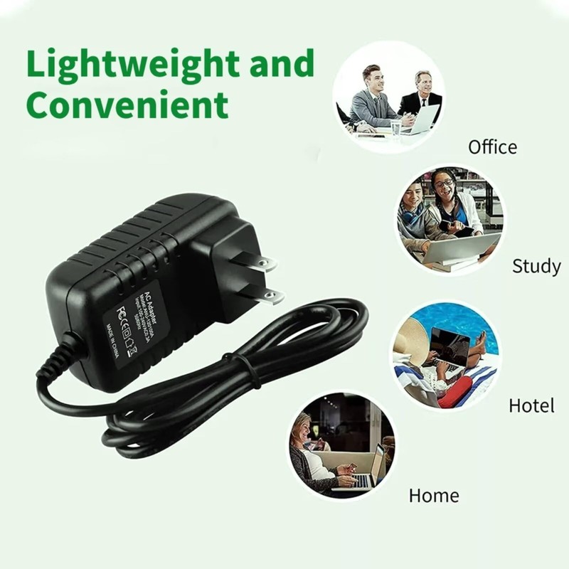 Cazxooy 9V AC/DC Adapter Charger Compatible with Crosley CR8005D 3-Speed
