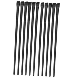 Outanaya 12pcs Makeup Brush Set Eyebrow Brush Eye Liner Stencil Tool for Travel Women's Beauty Cosmetic Tool Angled Precision Eyeliner Brush